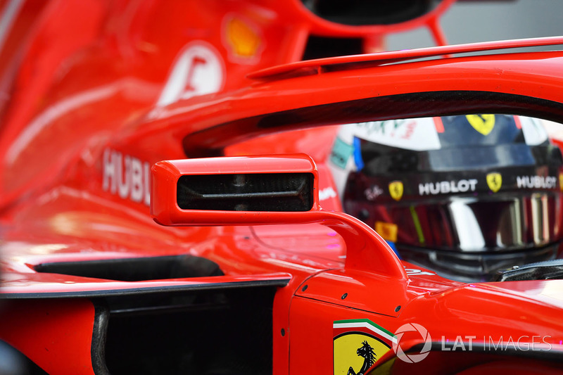 Ferrari SF71H ayna kanat detay
