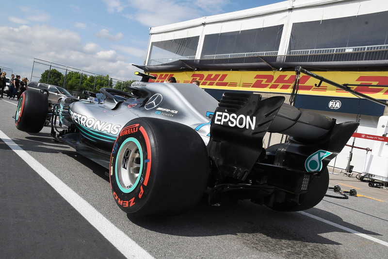 Mercedes-AMG F1 W09 rear