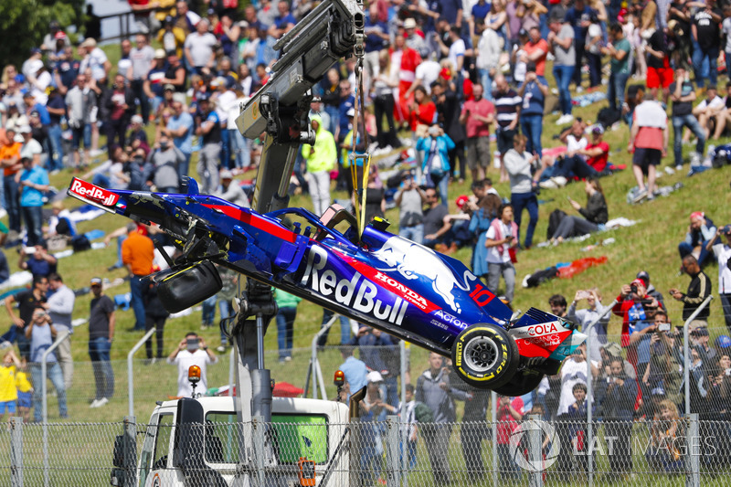 A nagy baleset és a végeredmény - F1 2018