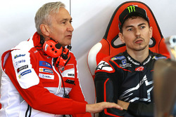 Davide Tardozzi, Ducati Team Team Principal, Jorge Lorenzo, Ducati Team