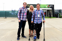 John McGuinness, TT-Legende, mit Ehefrau Rebecca