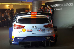 Hayden Paddon, Daniel Sordo, Thierry Neuville, Hyundai Motorsport onthullen de 2017 Hyundai i20 Coup