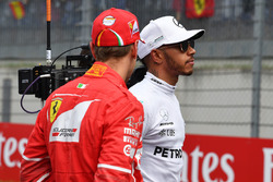 Lewis Hamilton, Mercedes AMG F1, Sebastian Vettel, Ferrari