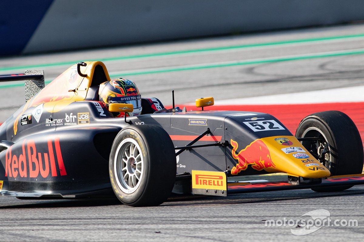 Crawford Jak, Van Amersfoort Racing. L'americano è la nuova stella del vivaio Red Bull