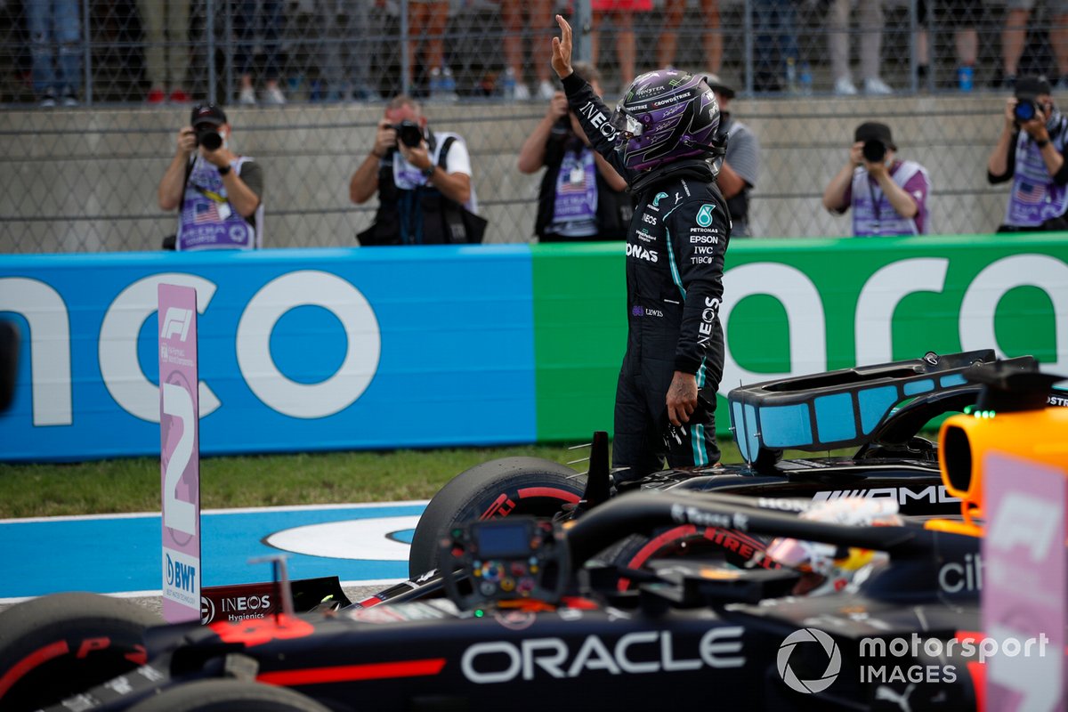 Hamilton se clasificó segundo en Austin, pero su equipo confiaba en que podría hacer algo en la carrera.