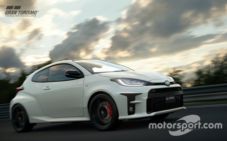 Screenshot Gran Turismo Sport, Toyota GR Yaris, yang menjadi bagian dari update patch 1.62.