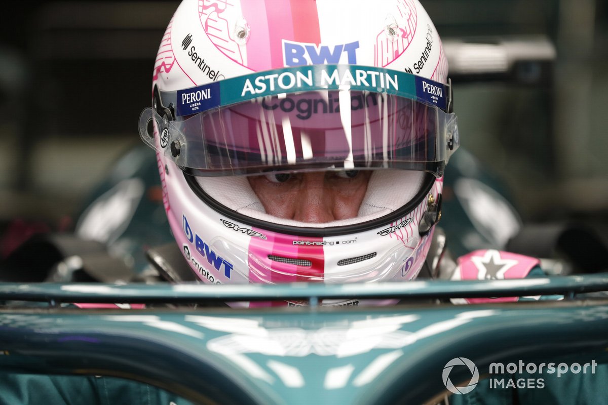 Sebastian Vettel kent een moeilijk begin bij Aston Martin.