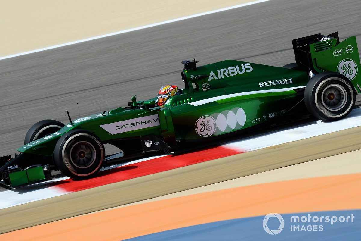 Robin Frijns maakt in 2014 bij Caterham zijn vrijdagdebuut in de Formule 1.