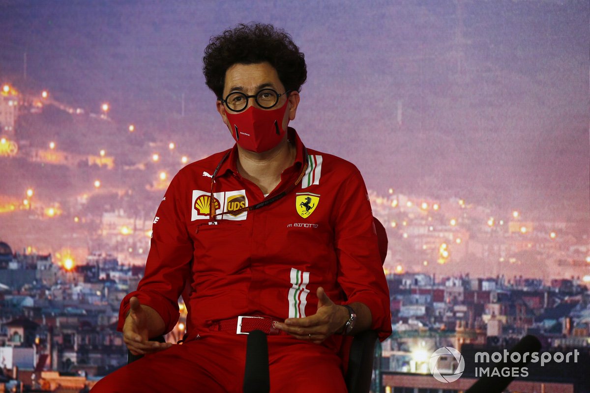 Mattia Binotto, Team Principal Ferrari
