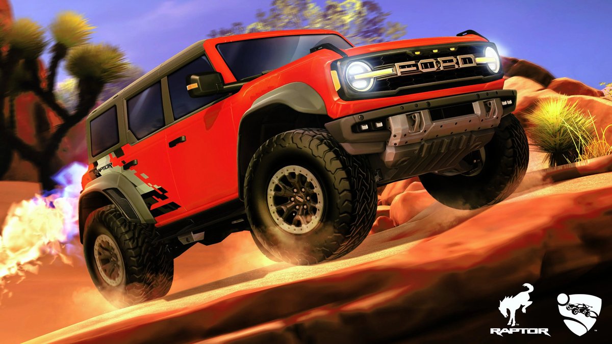Ford Bronco Raptor masuk ke dalam dunia Rocket League