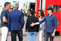 Graeme Lowdon en Pastor Maldonado