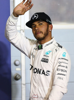 Polesitter Lewis Hamilton, Mercedes AMG F1 Team