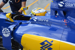 Маркус Ерікссон, Sauber C35, деталь ламелі кабіни