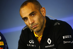 FIA-Pressekonferenz: Cyril Abiteboul, Geschäftsführer, Renault Sport F1 Team