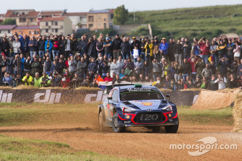 Hayden Paddon, Sebastian Marshall, Hyundai Motorsport Hyundai i20 Coupe WRC