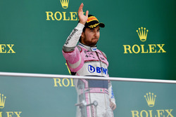 Серхіо Перес, Force India, на подіумі