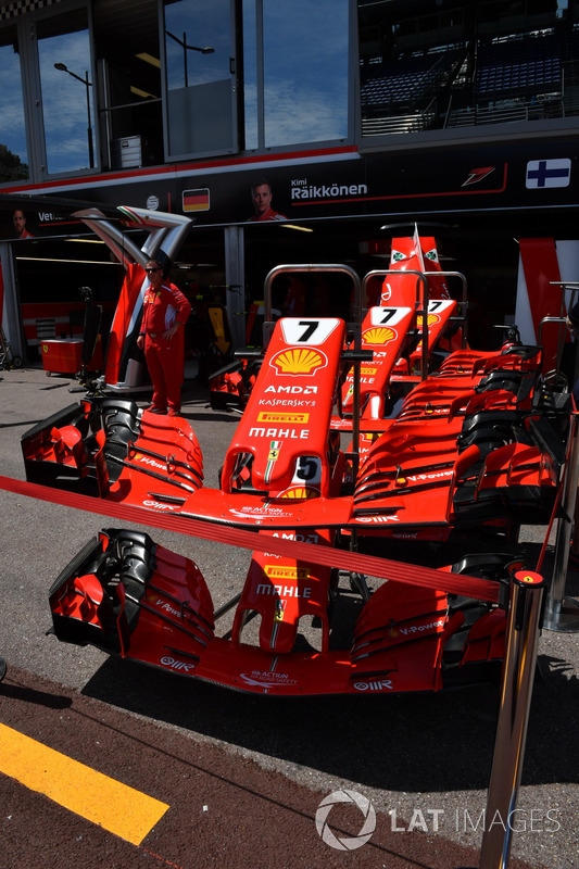 Ferrari SF71H, musetti