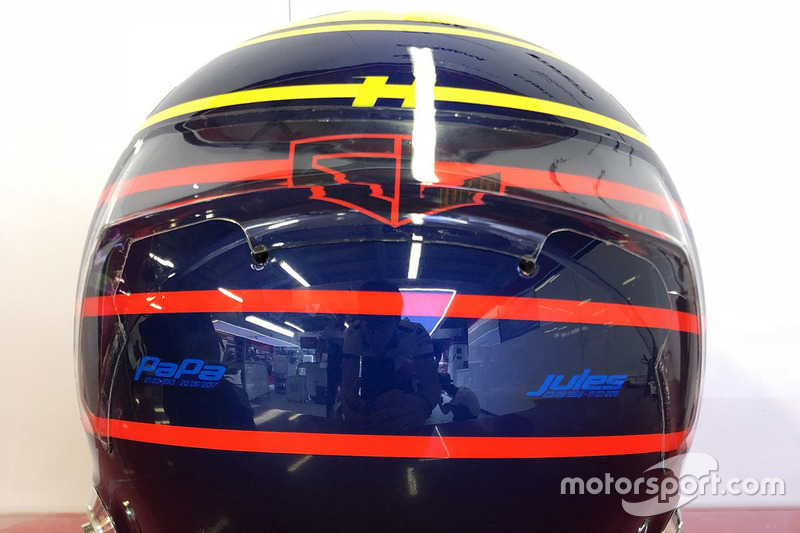 Casco especial para el GP de Mónaco de Charles Leclerc, Sauber
