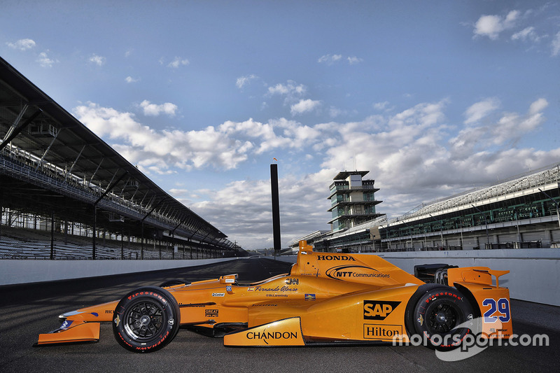 Машина Фернандо Алонсо, Andretti Autosport Honda