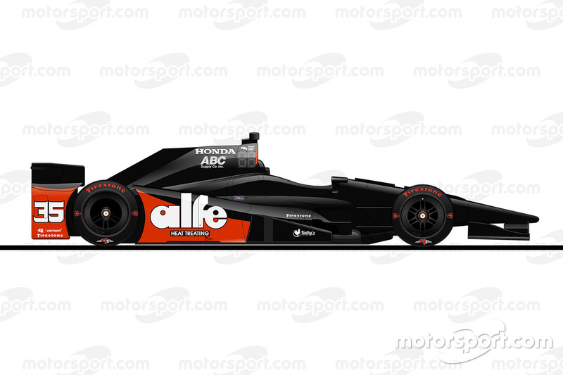 Startpositie 33: Alex Tagliani (Foyt-Honda)