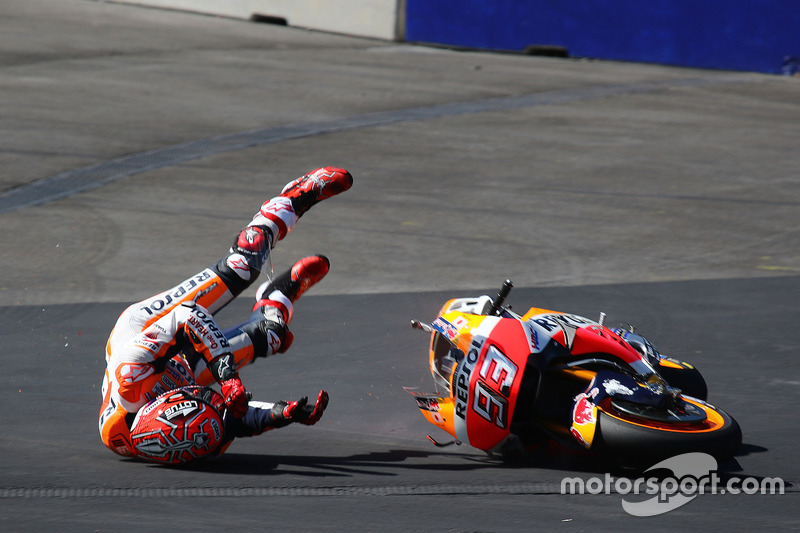 Unfall: Marc Marquez, Repsol Honda Team