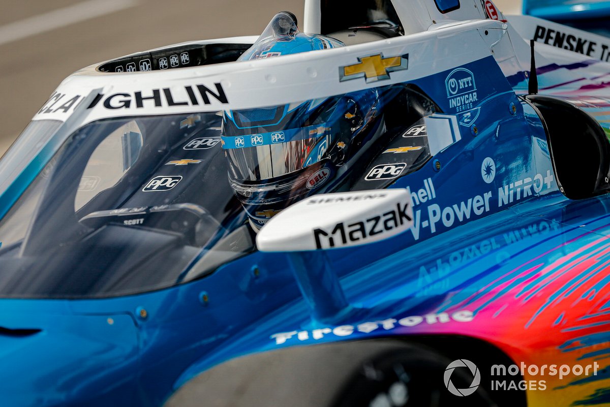 P2 beim Ovaldebüt für Supercars-Champ und IndyCar-Rookie Scott McLaughlin