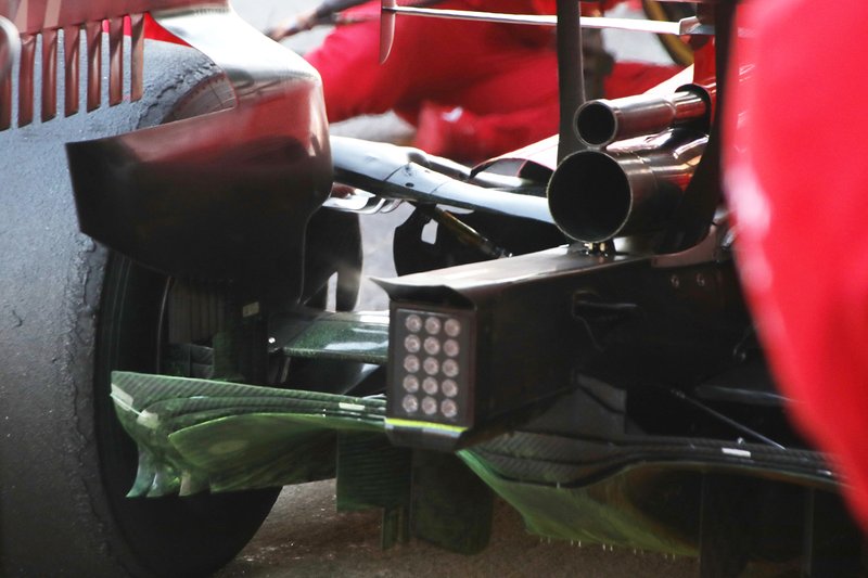Ferrari SF1000, dettaglio tecnico
