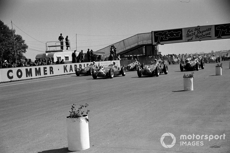 De eerste meters van het wereldkampioenschap Formule 1.