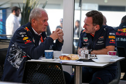 Dr Helmut Marko ve Christian Horner, Red Bull Racing