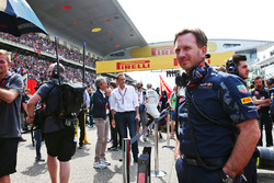 Christian Horner, Red Bull Racing teambaas op de grid