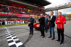 Piero Lardi Ferrari, Ferrari Vice President and Sergio Marchionne, CEO FIAT