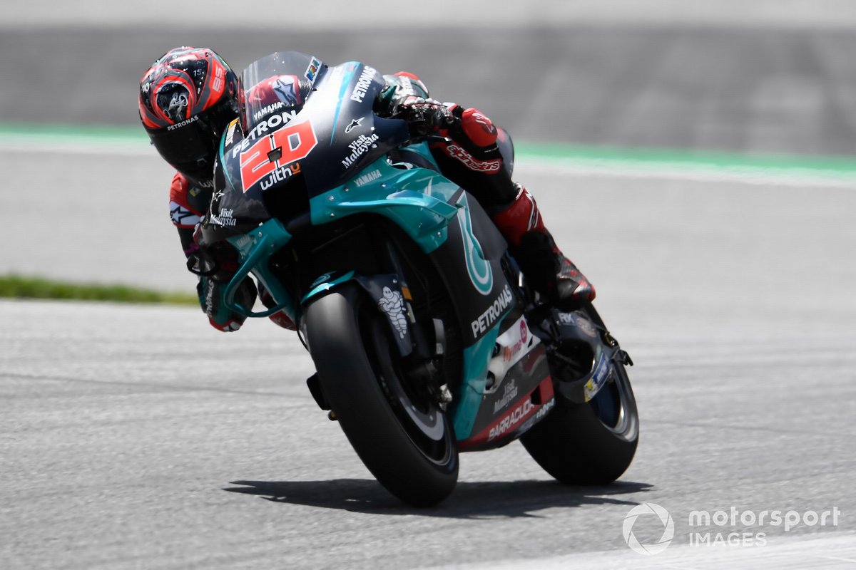 Fabio Quartararo tat sich am Freitag in Spielberg sichtlich schwer
