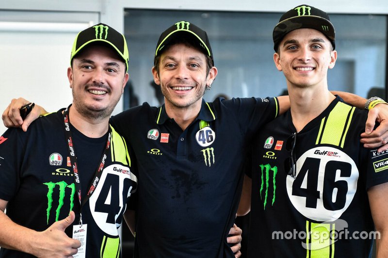 #46 Monster VR46 Kessel Ferrari 488 GT3: Valentino Rossi, Luca Marini, Alessio Salucci