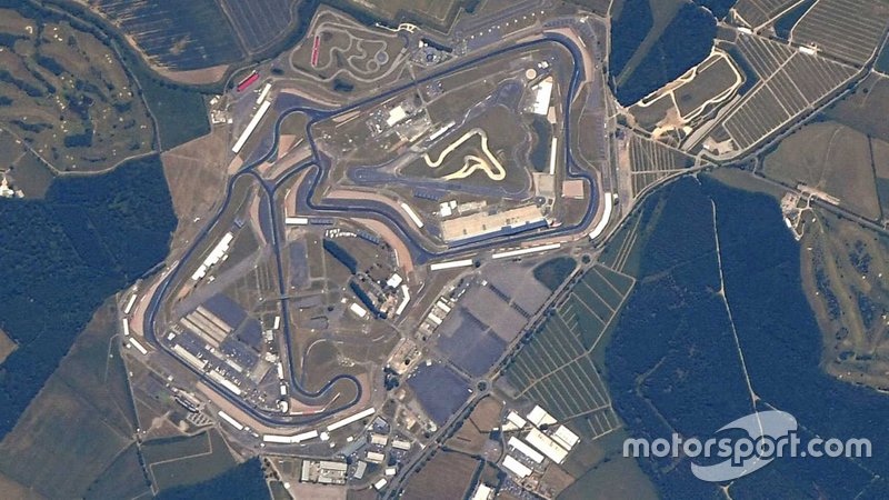 Silverstone from the Space