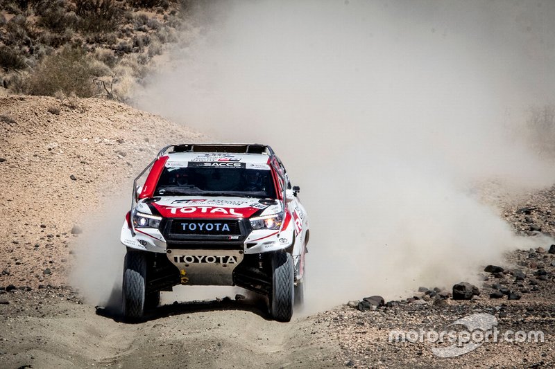 301# Toyota Gazoo Racing Toyota Hilux: Fernando Alonso, Giniel de Villiers