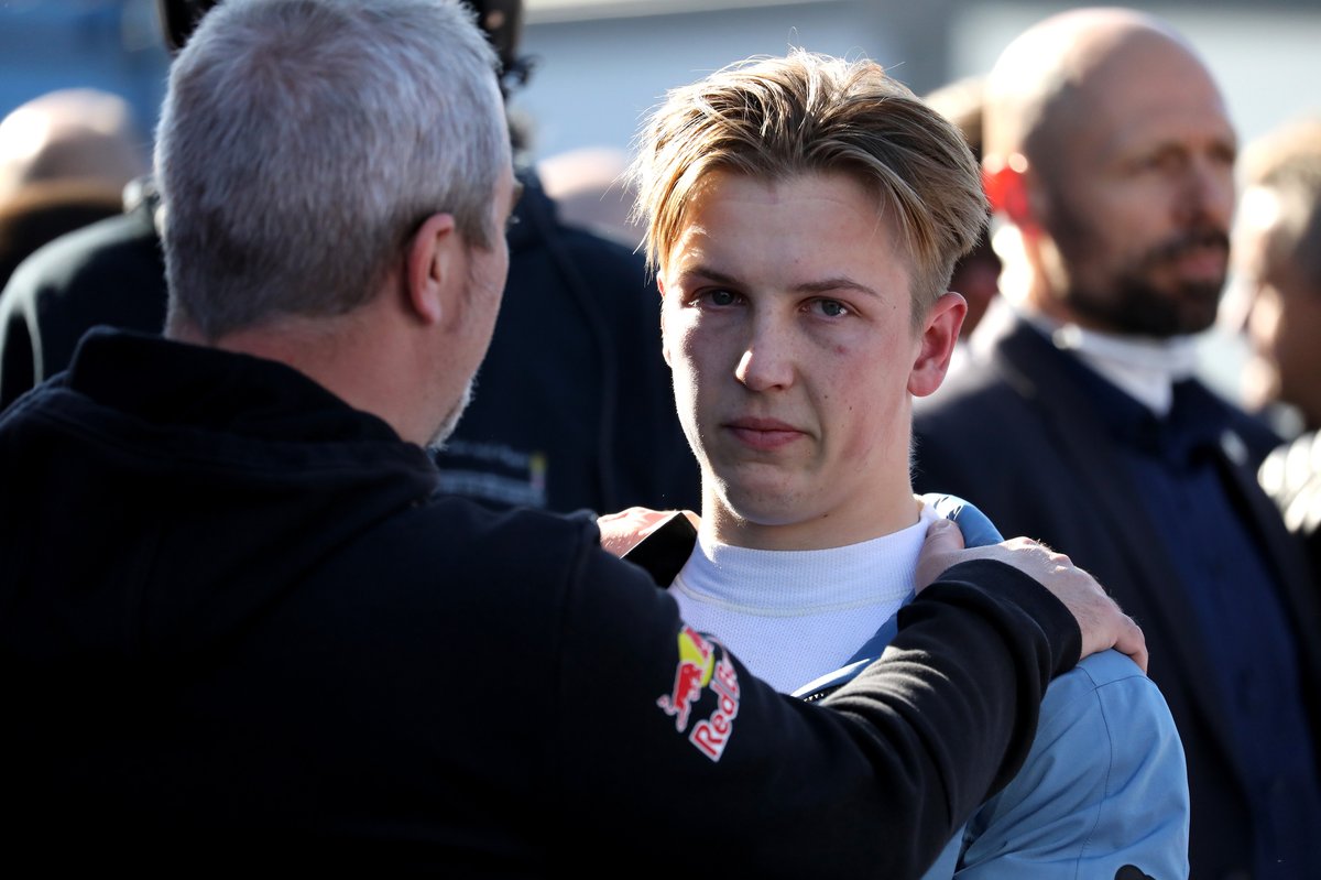 Liam Lawson, AF Corse in parc ferme