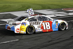 1. Kyle Busch, Joe Gibbs Racing, Toyota Camry M&M's Red White & Blue