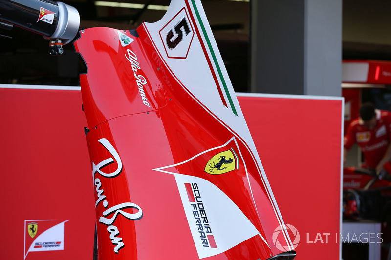 Ferrari SF70H bodywork
