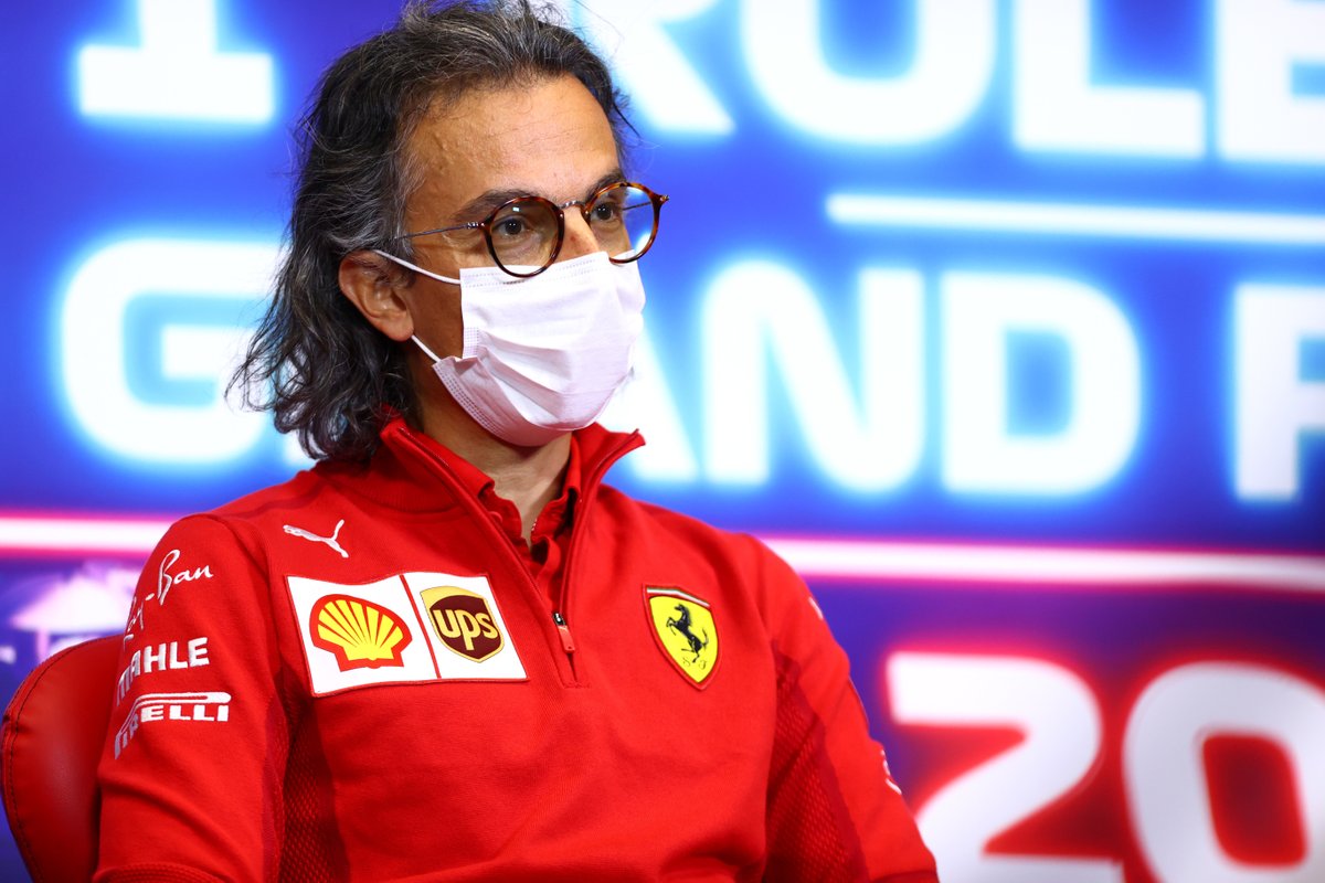 Laurent Mekies, Racing Director, Ferrari, in the team principals Press Conference