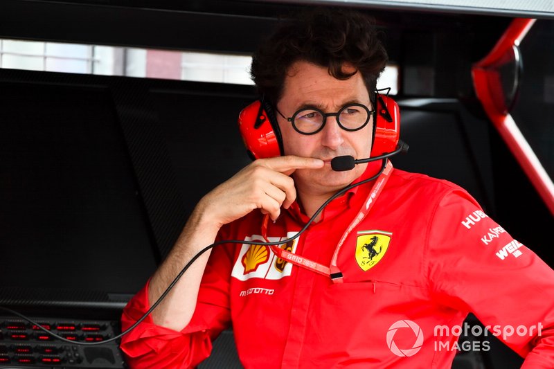 Mattia Binotto, directeur de Ferrari