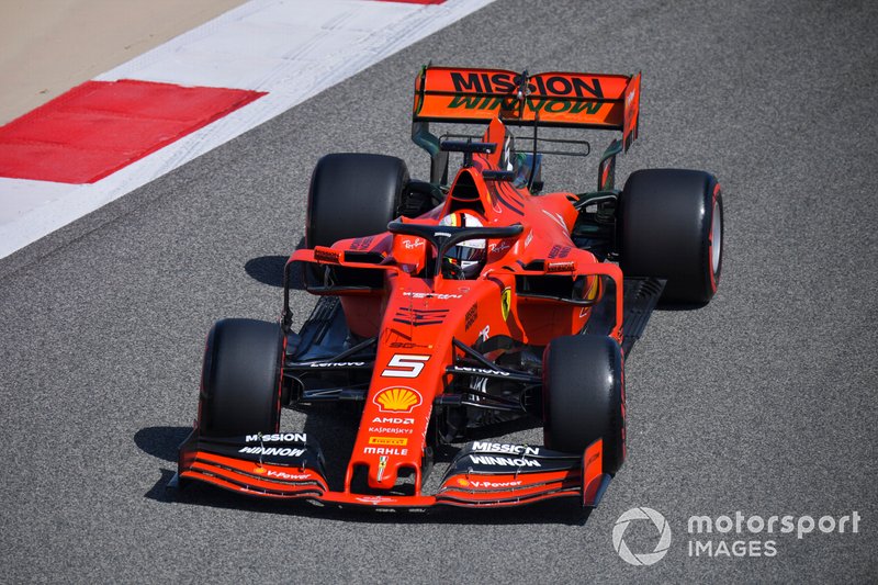 Sebastian Vettel landete hinter seinem Teamkollegen auf Rang zwei