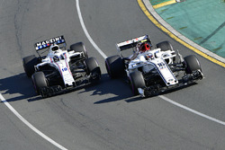 Charles Leclerc, Sauber C37 ve Sergey Sirotkin, Williams FW41