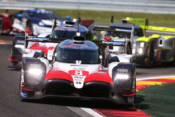 #8 Toyota Gazoo Racing Toyota TS050: Sébastien Buemi, Kazuki Nakajima, Fernando Alonso, #7 Toyota Gazoo Racing Toyota TS050: Mike Conway, Jose Maria Lopez, Kamui Kobayashi