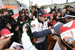 Marc Márquez, Repsol Honda Team con fans