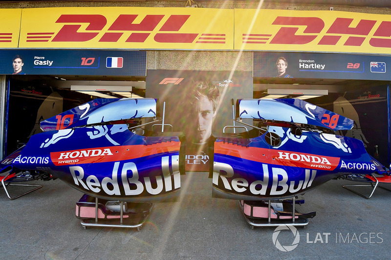 Chasis del STR13 de Scuderia Toro Rosso