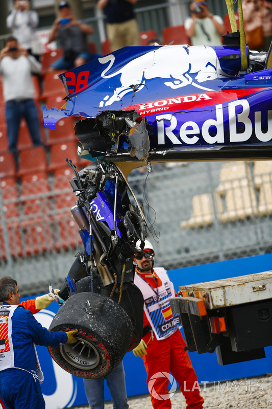 Маршали, Toro Rosso STR13 Брендона Хартлі