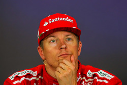 Kimi Raikkonen, Ferrari nella conferenza stampa