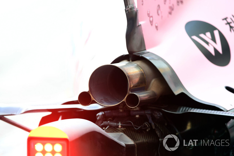Sahara Force India VJM10, вихлип