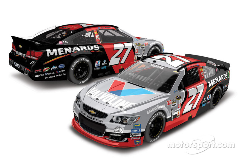 Throwback-Design von Paul Menard, Richard Childress Racing, Chevrolet