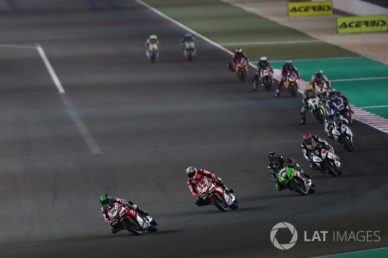 Eugene Laverty, Milwaukee Aprilia, Lorenzo Savadori, Milwaukee Aprilia
